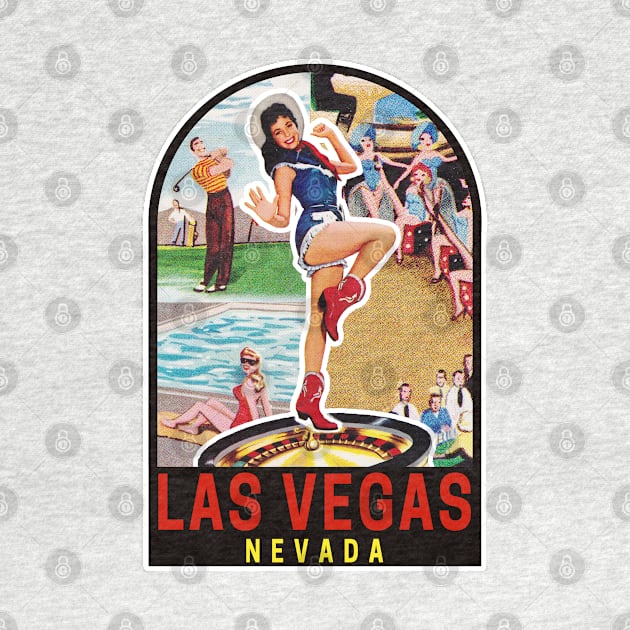 Vintage Las Vegas Nevada by fearcity